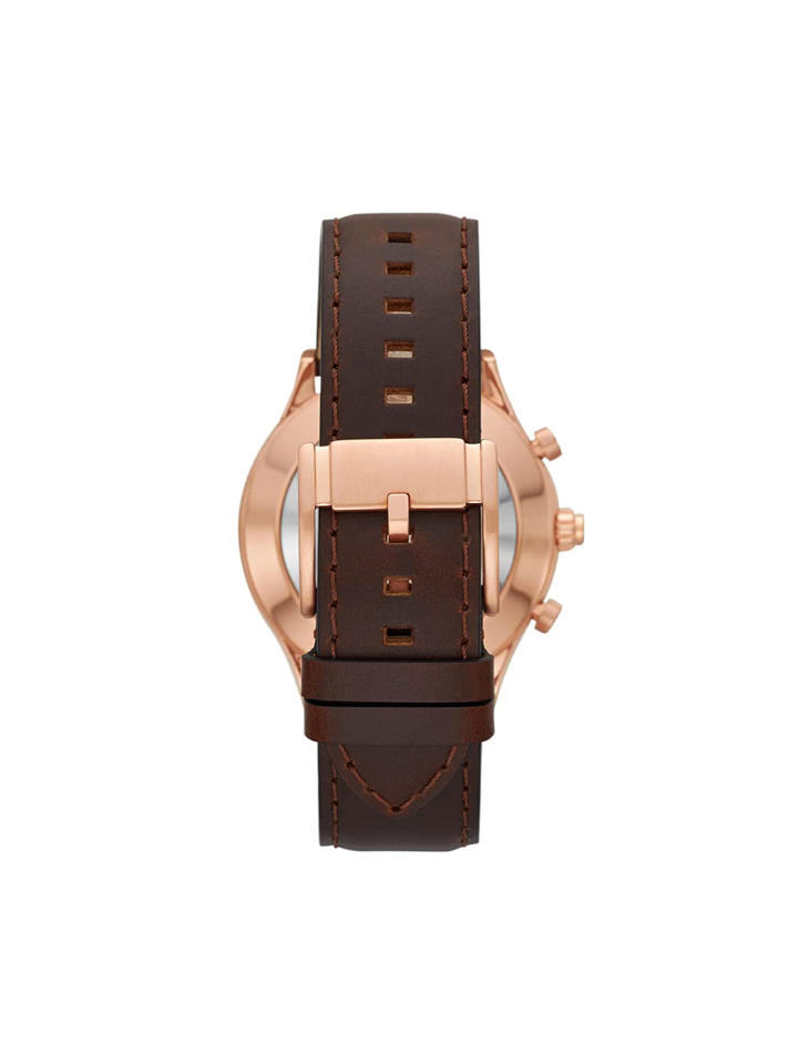 Fossil BQT1107 Men Hybrid Smartwatch Fenmore Brown Leather Strap