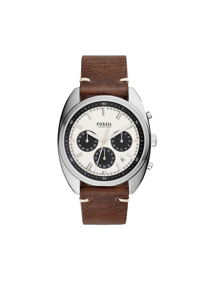 Jam Tangan Fossil CH3044 Drifter Chronograph Dial Taupe Original Balilene