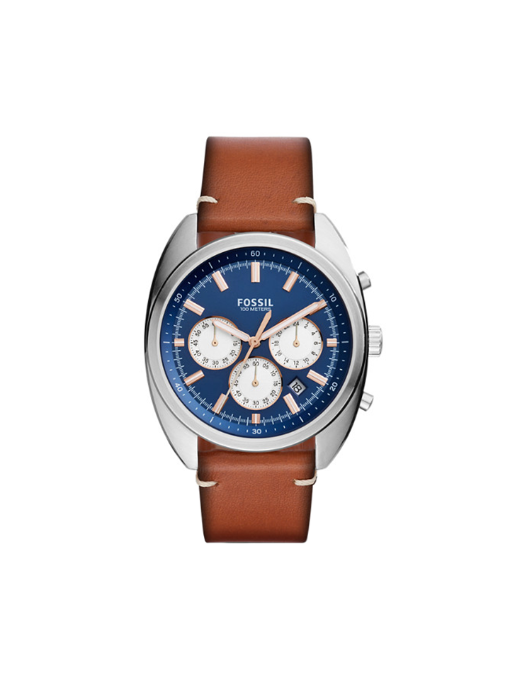 Fossil CH3045 Drifter Chronograph Light Brown Leather Watch