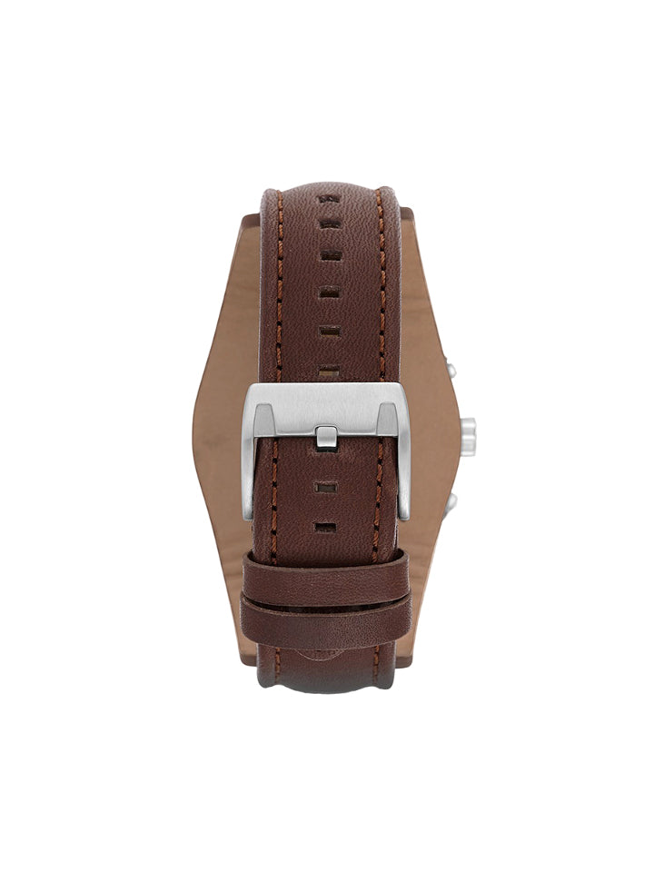 Fossil CH2891 Coachman Chronograph Brown Leather Watch