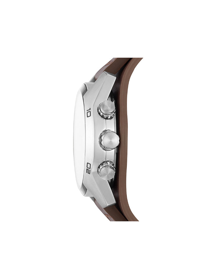 Fossil CH2891 Coachman Chronograph Brown Leather Watch