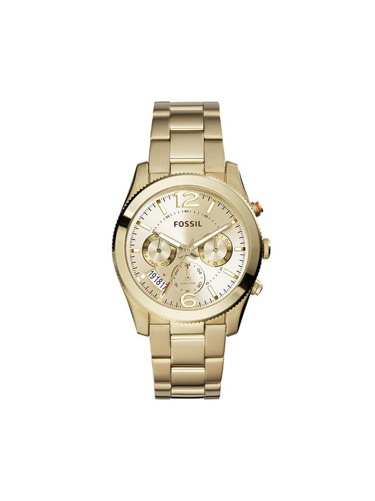 Fossil ES3884 Perfect Boyfriend Multifunction Gold Stainless Steel Watch