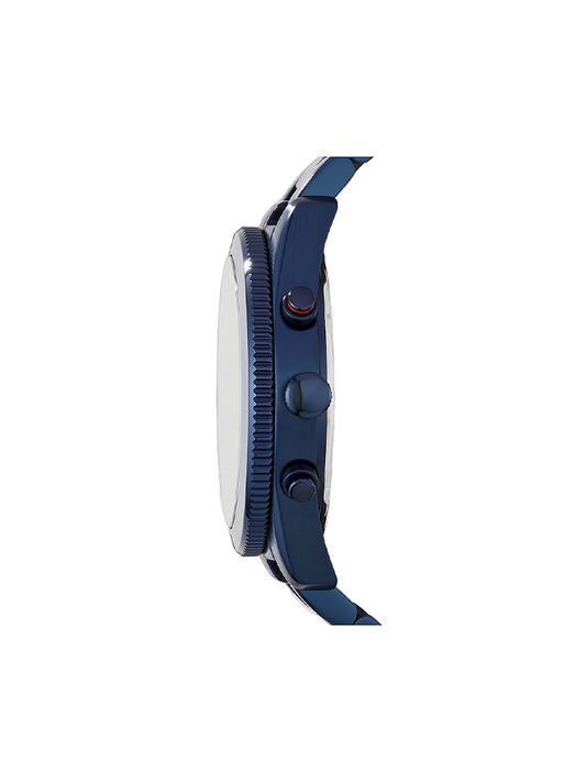 Fossil ES4093 Perfect Boyfriend Multifunction Blue Stainless Steel Watch