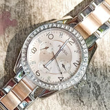 Fossil ES4145 Womens Riley Two-Tone Stainless Steel Bracelet Watch