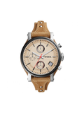 Fossil ES4177 Original Boyfriend Chronograph Tan Leather Watch
