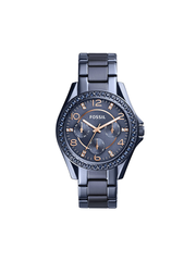Fossil ES4294 Riley Multifunction Blue Stainless Steel Watch