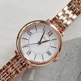 Fossil Es3799 Jacqueline Mini Rose-Tone Stainless Steel Watch