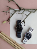 Fossil FS5277 The Commuter Three-hand Date Black Stainless Steel Watch