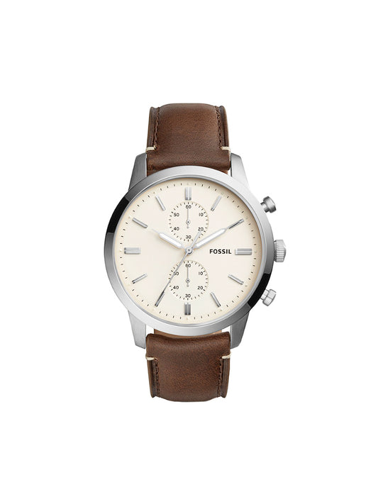 Fossil FS5350 Townsman Chronograph Brown Leather Watch