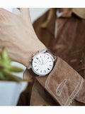 Fossil FS5350 Townsman Chronograph Brown Leather Watch