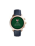 Fossil FTW4002 Gen 3 Smartwatch Explorist Navy Leather