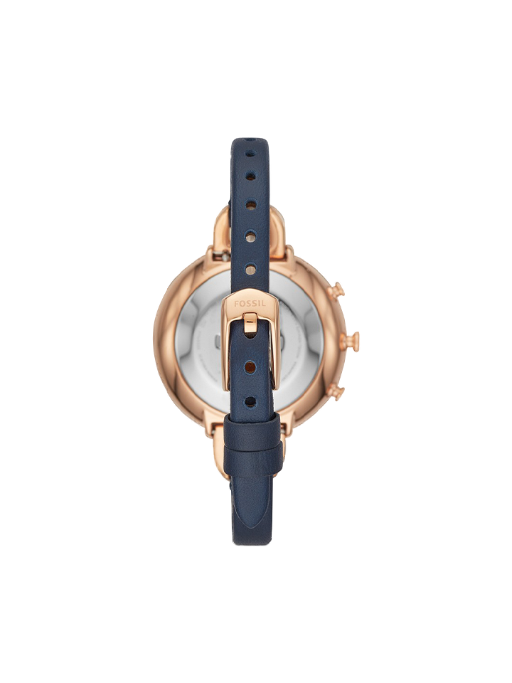 Fossil FTW5022 Hybrid Smartwatch Annette Blue Leather – Balilene