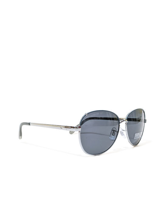 Fossil FW107 Aviator Sunglasses Gunmetal Metal Frame
