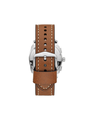 Fossil FS5620 Machine Chronograph Brown Leather Watch