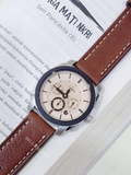Fossil FS5620 Machine Chronograph Brown Leather Watch