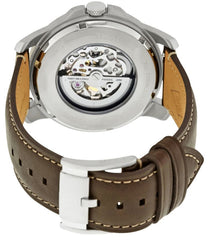 Fossil Me3122 Grant Automatic Chronograph Dark Brown Leather Watch