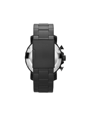 Fossil JR1401 Nate Chronograph Black Stainless Steel Watch