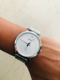 Fossil Lux BQ2415 Luther Three Hand Stainless Steel Watch