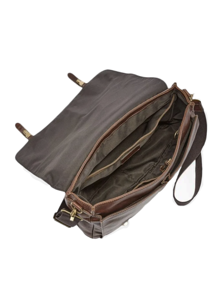 Fossil MBG9037201 Defender Messenger Dark Brown
