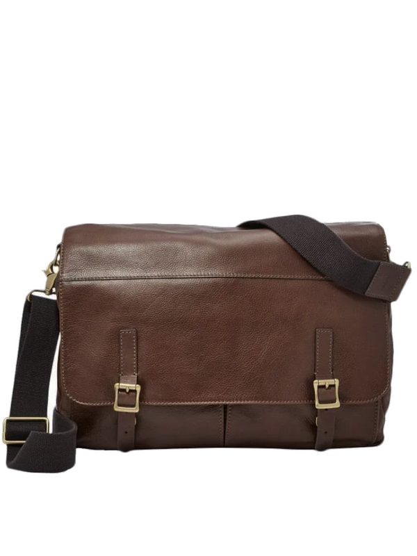 Fossil MBG9037201 Defender Messenger Dark Brown