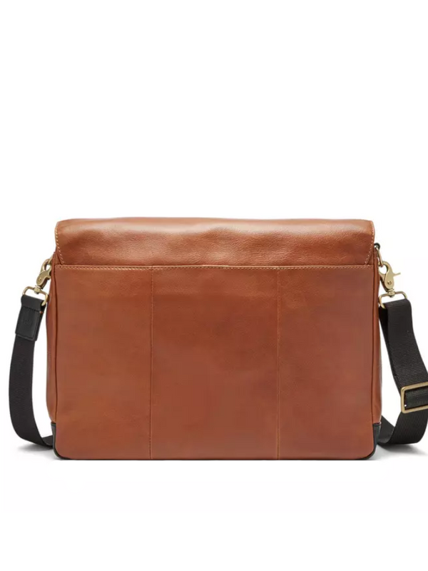 Fossil MBG9037222 Defender Messenger Cognac Bag Balilene