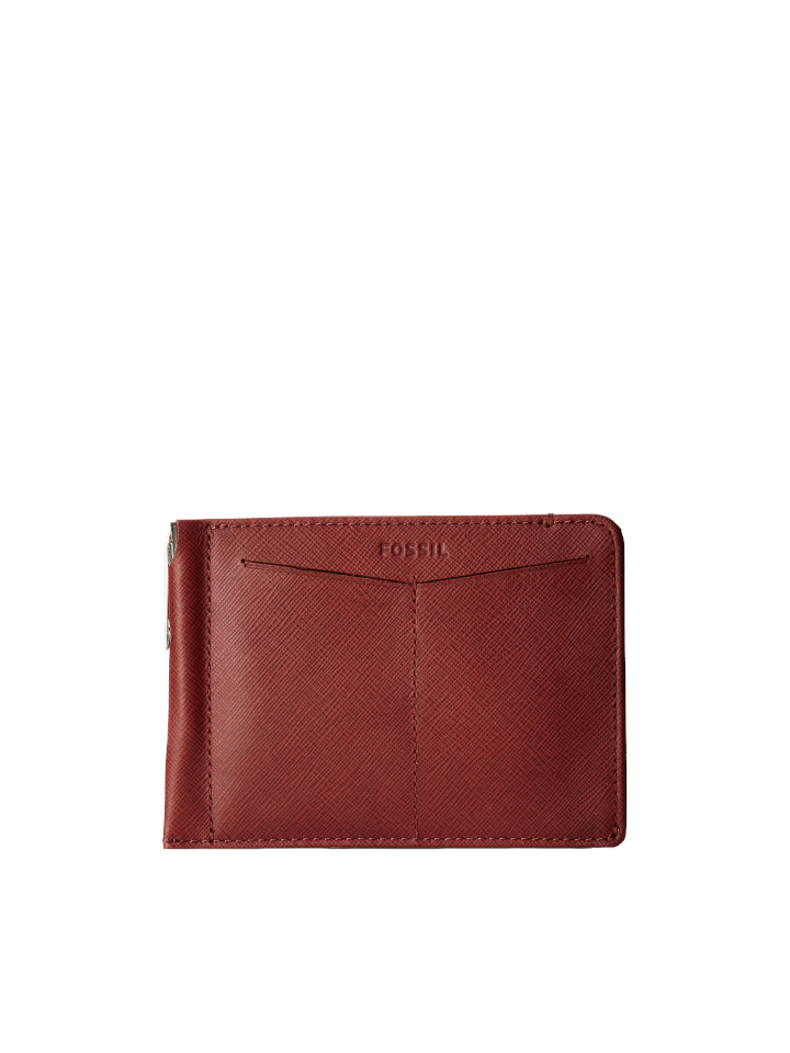 Fossil MLG0048646 Passport Case Red Wallet