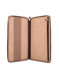 Fossil MLG0061200 Travel Watch Case Brown Light Luxury Clutch Wallet