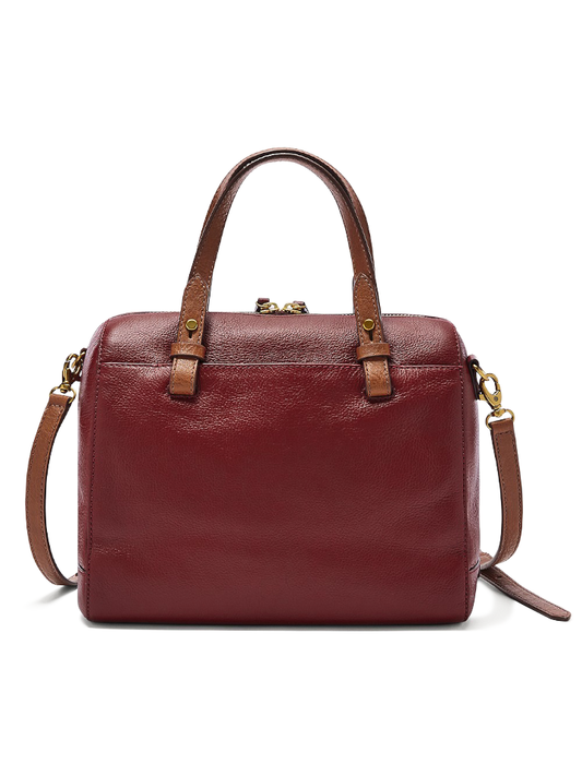 Fossil Rachel Satchel Red