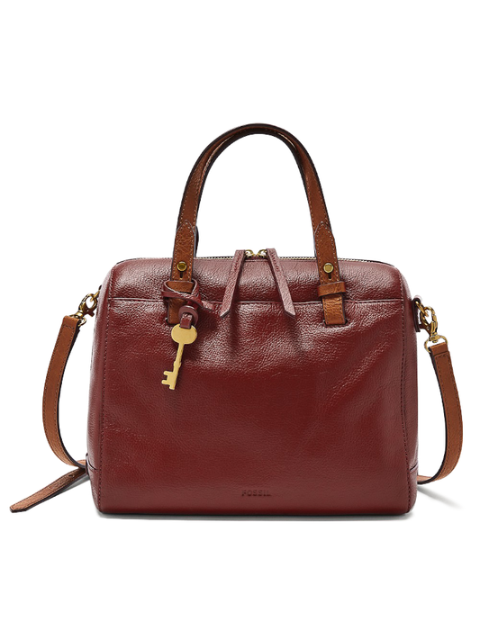 Fossil Rachel Satchel Red