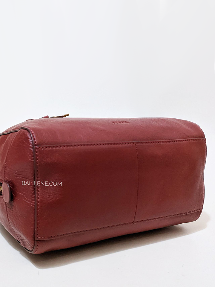 Fossil Rachel Satchel Red