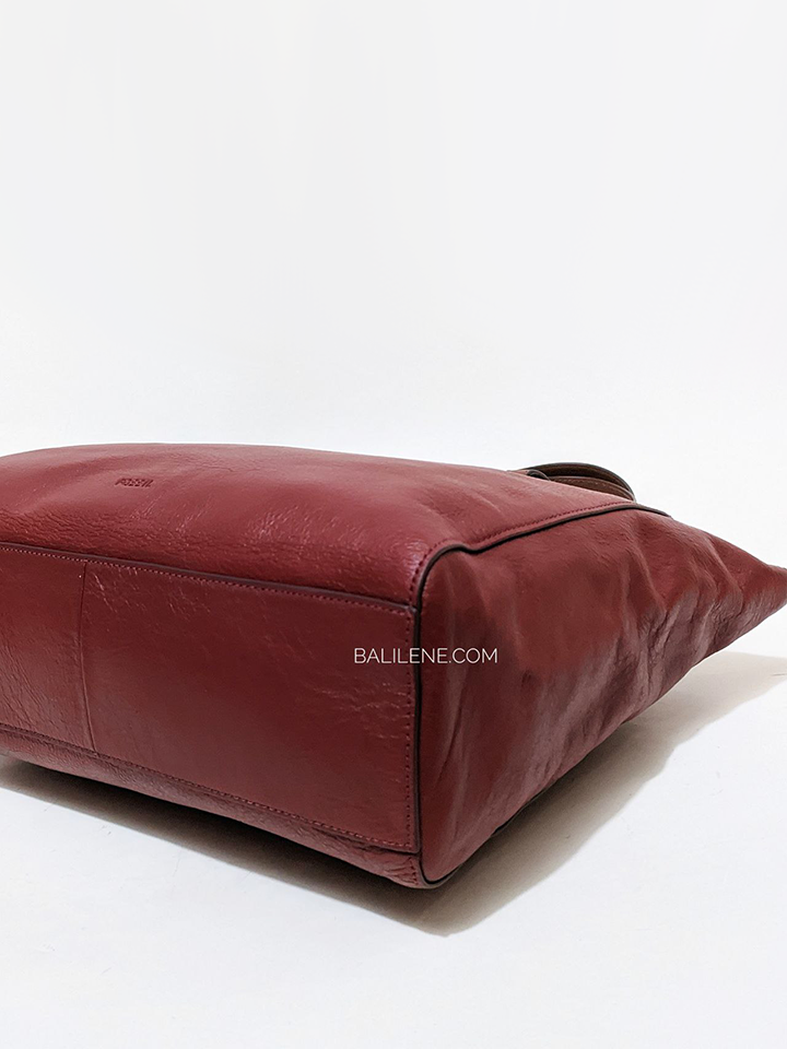 Fossil Rachel Tote Red