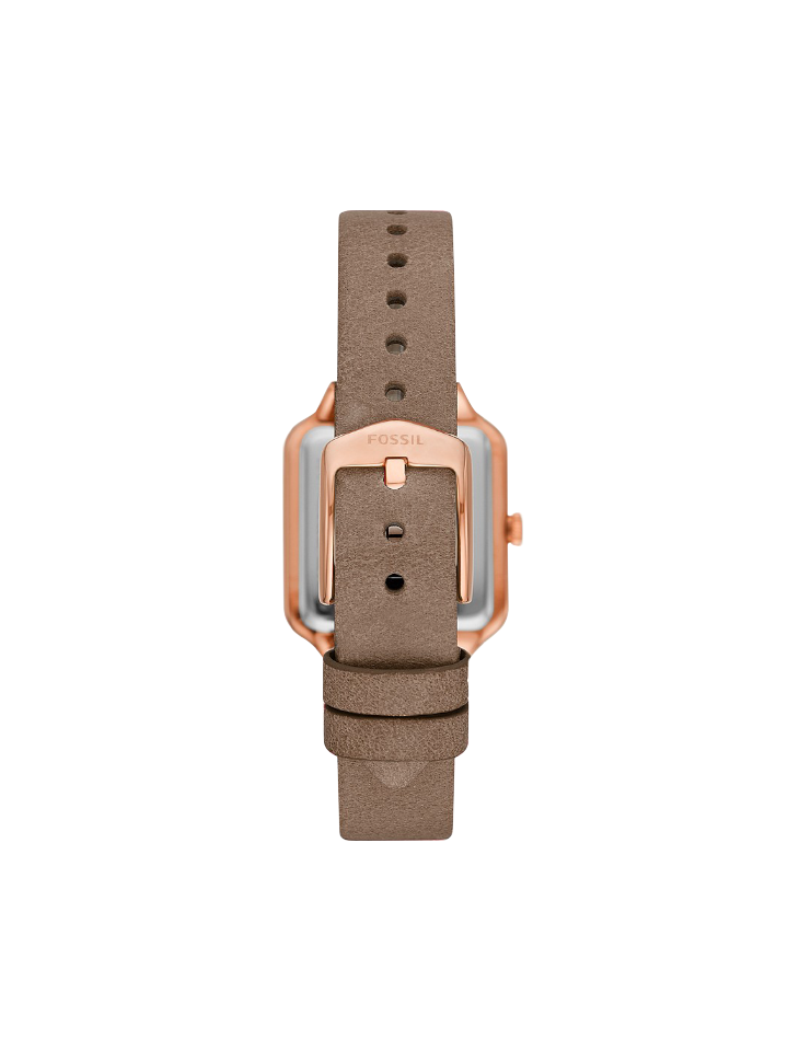 Fossil Raquel Three-Hand Taupe Eco Leather Watch