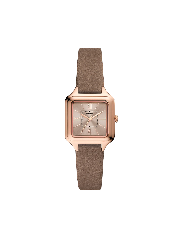 Fossil Raquel Three-Hand Taupe Eco Leather Watch
