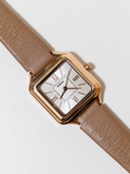 Fossil Raquel Three-Hand Taupe Eco Leather Watch