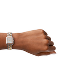 Fossil Raquel Three-Hand Tri-Tone Stainless Steel Watch