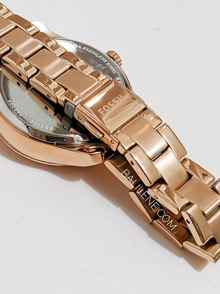 detail-strap-Fossil-Rye-Automatic-Rose-Gold-Tone-Stainless-Steel-Watch