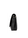 Fossil SBG1130001 Travis Messenger Black Leather Bag