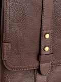 Fossil SBG1130200 Travis Messenger Brown Leather Bag