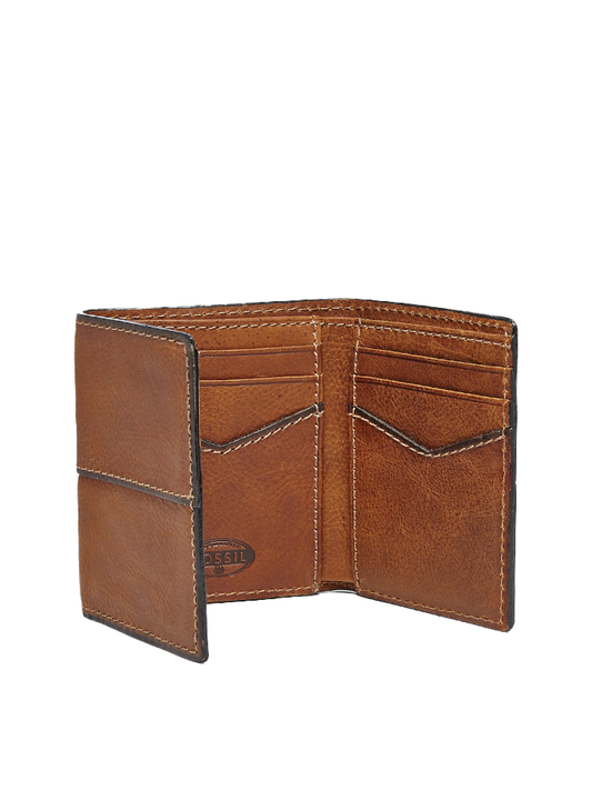 Fossil SML1068210 Ethan Trifold Brown