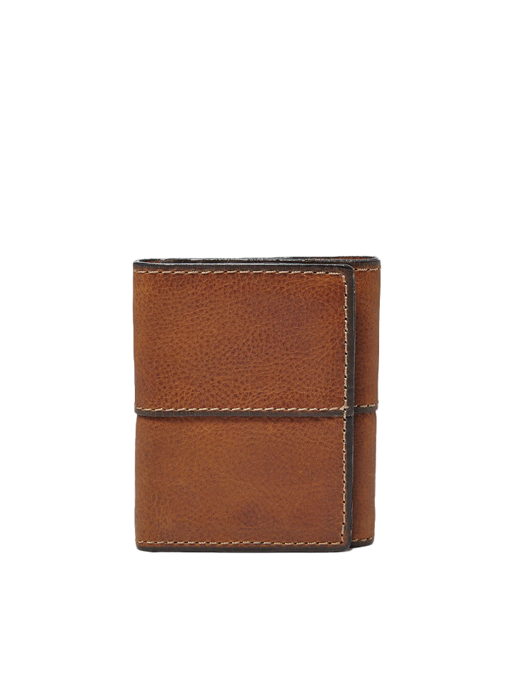 Fossil SML1068210 Ethan Trifold Brown