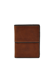 Dompet Fossil SML1069201 Ethan Card Slim Dark Brown Balilene