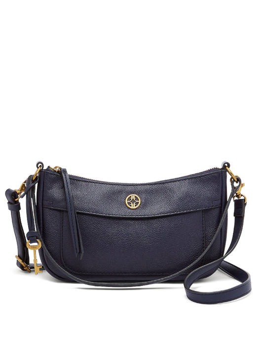 Fossil-Skylar-Mini-Baguette-Navy-Balilene-depan
