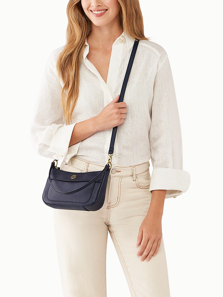 Fossil Skylar Mini Baguette Navy