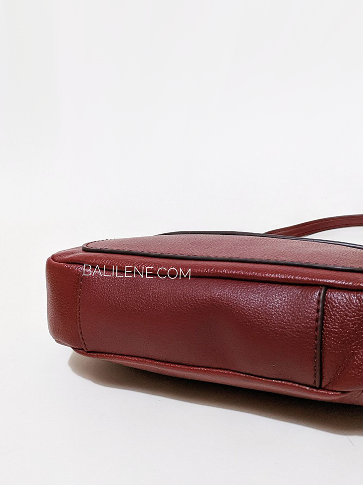 Fossil Skylar Mini Baguette Red Velvet