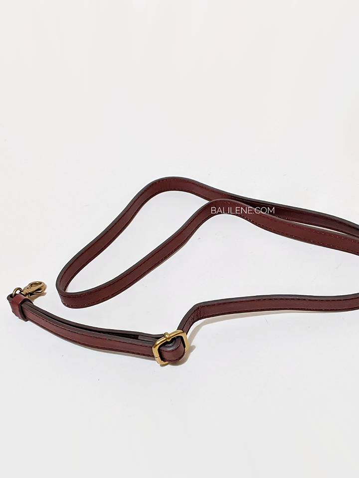 Fossil Skylar Mini Baguette Red Velvet