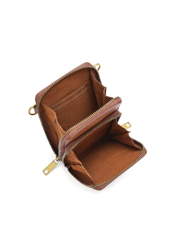 Fossil Sofia Phone Case Brown – Balilene Fossil Sofia Phone Case Brown – Balilene