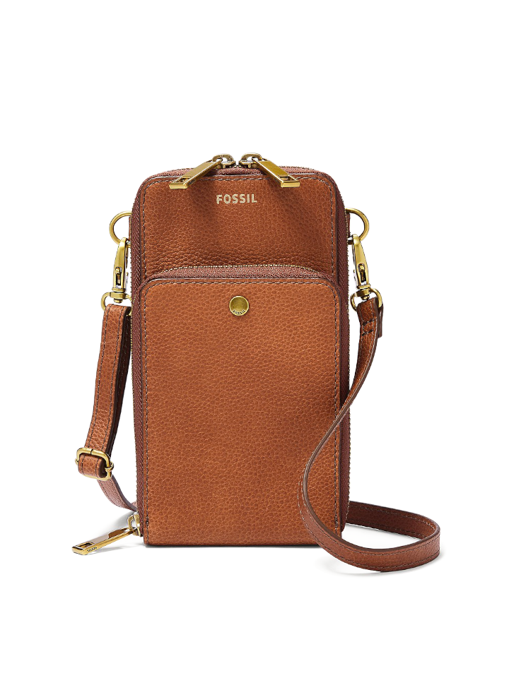 Fossil Sofia Phone Case Brown
