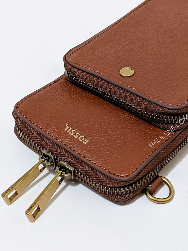 Fossil Sofia Phone Case Brown – Balilene Fossil Sofia Phone Case Brown – Balilene