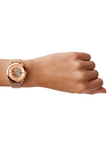 Fossil Tailor Mechanical Rose Gold-Tone Stainless Steel Watch
