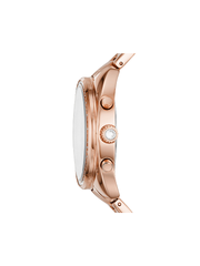 Fossil Vale Chronograph Rose Gold-Tone Stainless Steel Watch